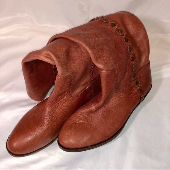 Nine West Blush Rose Leather Boots - Picture 12 of 16